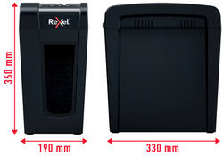 Papiervernietiger Rexel Secure X8-SL P4 snippers 4x40mm