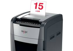 Papiervernietiger Rexel Optimum Auto+ 600X P4 snippers 4x30mm