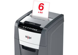 Papiervernietiger Rexel Optimum Auto+ 100M P5 snippers 2x15mm