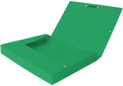 Elastobox Oxford Top File+ A4 25mm groen
