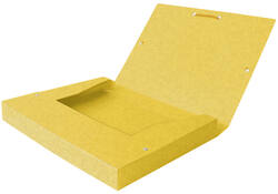 Elastobox Oxford Top File+ A4 40mm geel