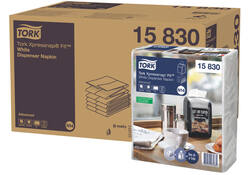Servetten Tork Xpressnap Fit ® N14 2-laags wit 15830
