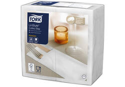 Pochette Tork LinStyle® 1-laags 50st duurzaam wit 509600