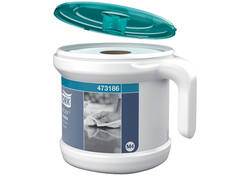 Startpakket Tork Reflex™ M4 draagbare dispenser wit/turquoise 473186