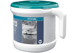 Startpakket Tork Reflex™ M4 draagbare dispenser wit/turquoise 473186