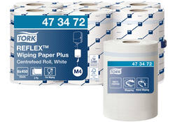 Poetsrol Tork Reflex ™ Plus M4 SmartCore® centerfeed 2 laags 150m wit 473472