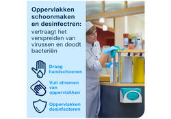 Reinigingsdoek Tork Long lasting W8 multifunctioneel groen 194550