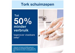 Handzeep Tork S4 foam extra mild allergievriendelijk 1000ml 520701