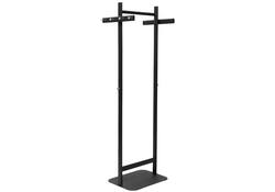 Garderoberek MAUL Salsa staand 172x52x40cm 40kg, 8 haken zwart RAL9004