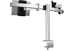 Monitorarm Durable met klem voor 1 scherm en 1 tablet