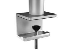 Monitorarm Durable met klem voor 1 scherm en 1 tablet