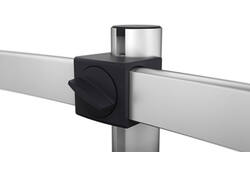 Monitorarm Durable met klem voor 1 scherm en 1 tablet