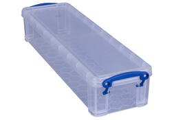 Opbergbox Really Useful 1.5 liter 355x100x70mm transparant wit