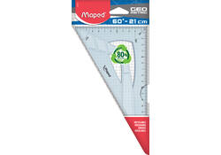 Tekendriehoek Maped 21cm 60 graden