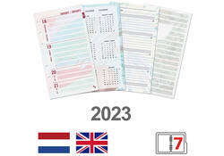 Agendavulling 2026 Kalpa Personal bloemen 7dagen/2pagina's