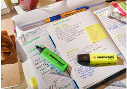 Markeerstift STABILO BOSS Original 70/4 pastel incl grijs assorti etui à 4 stuks