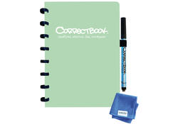 Notitieboek Correctbook A5 lijn 40blz misty mint