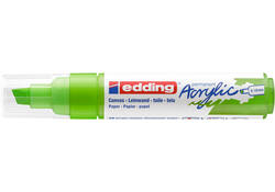 Acrylmarker edding e-5000 breed geelgroen