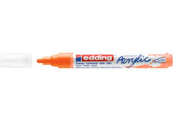 Acrylmarker edding e-5100 medium neon oranje