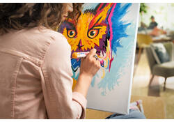 Acrylmarker edding e-5000 breed antraciet