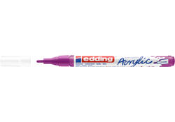 Acrylmarker edding e-5300 fijn bessenrood