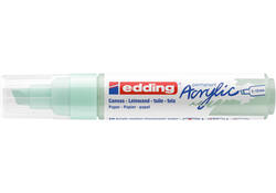 Acrylmarker edding e-5000 breed zacht mint