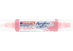 Acrylmarker edding e-5400 3D double liner stijlvol mauve