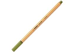 Fineliner STABILO point 88/37 fijn moddergroen