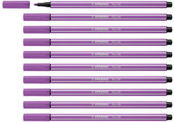 Viltstift STABILO Pen 68/60 medium vergrijsd violet