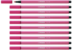 Viltstift STABILO Pen 68/47 medium roestig rood