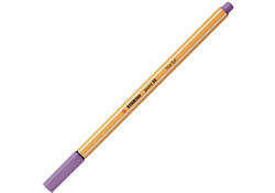 Fineliner STABILO point 88/62 fijn pruimenpaars