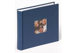 Fotoalbum walther design Fun 24cmx22cm voor 200 foto's blauw