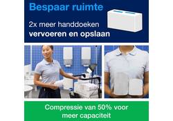 Handdoek Tork PeakServe Continu H5 universal gecomprimeerd wit 100585
