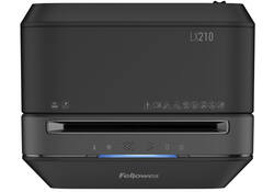 Papiervernietiger Fellowes Powershred LX210 snippers 4x12mm zwart
