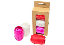 Lint 3 pak rood/wit/roze