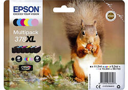 Inktcartridge Epson 378XL T3798 6 kleuren