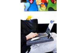 Laptoponderzetter Djois Skote zwart