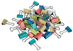 Papierklem MAUL 215 foldback 7mm + 9mm assorti