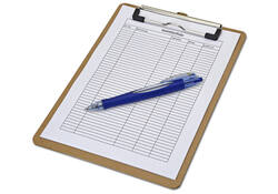 Klembord MAUL Basic A5 staand hardboard