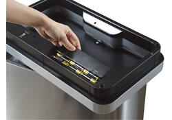 Afvalbak EKO Mirage met sensor 30liter RVS mat