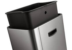 Afvalbak EKO Mirage met sensor 30liter RVS mat
