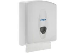 Dispenser Cleaninq Vouwhanddoek Midi Wit
