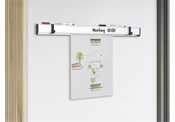 Wandrail MAULtalent Pro 50cm 5 functies aluminium