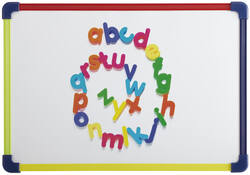 Whiteboard MAUL 24x35cm 2-zijdig beschrijf- wisbaar magnetisch staal