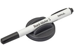 Whiteboardwisser MAUL met whitebordstift zwart magnetisch