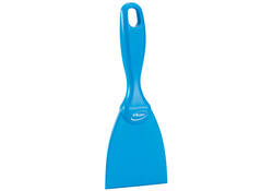 Handschraper Vikan recht 75x210mm blauw