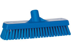 Vloerschrobber Vikan harde vezel 305mm blauw