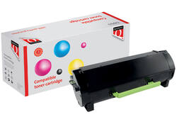 Tonercartridge Quantore alternatief tbv Lexmark 60F2000 zwart