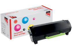 Tonercartridge Quantore alternatief tbv Lexmark 24B6186 zwart