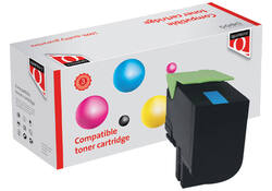 Tonercartridge Quantore alternatief tbv Lexmark 70C0X20 blauw
